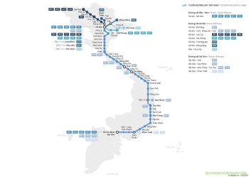 Bản Đồ Đường Sắt Việt Nam