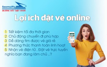 Đặt Vé Tàu Hỏa Online: Chủ Động Chọn Chỗ Ngồi - Nhận Vé Điện Tử